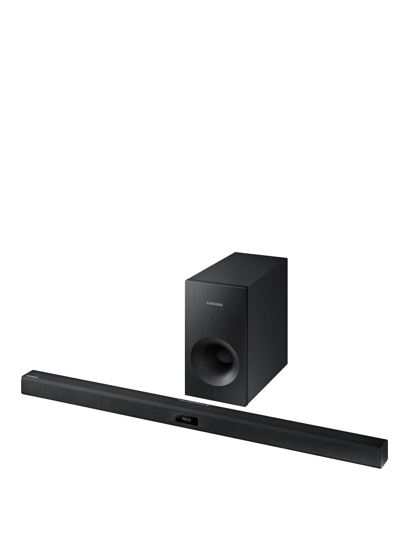 Samsung HW-J355 120W Bluetooth Soundbar With Subwoofer In Black Samsung HW-J355 120W Bluetooth Soundbar With Subwoofer In Black