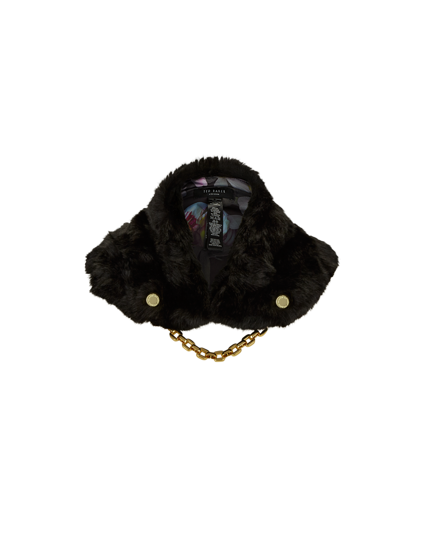Ted Baker Faux Fur Collar Scarf Ted Baker Faux Fur Collar Scarf